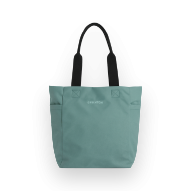 Greentom Tote Bag Sage carries your essentials