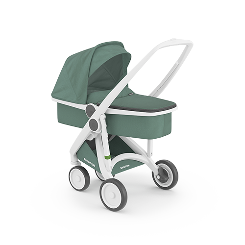 Greentom Carrycot white - sage